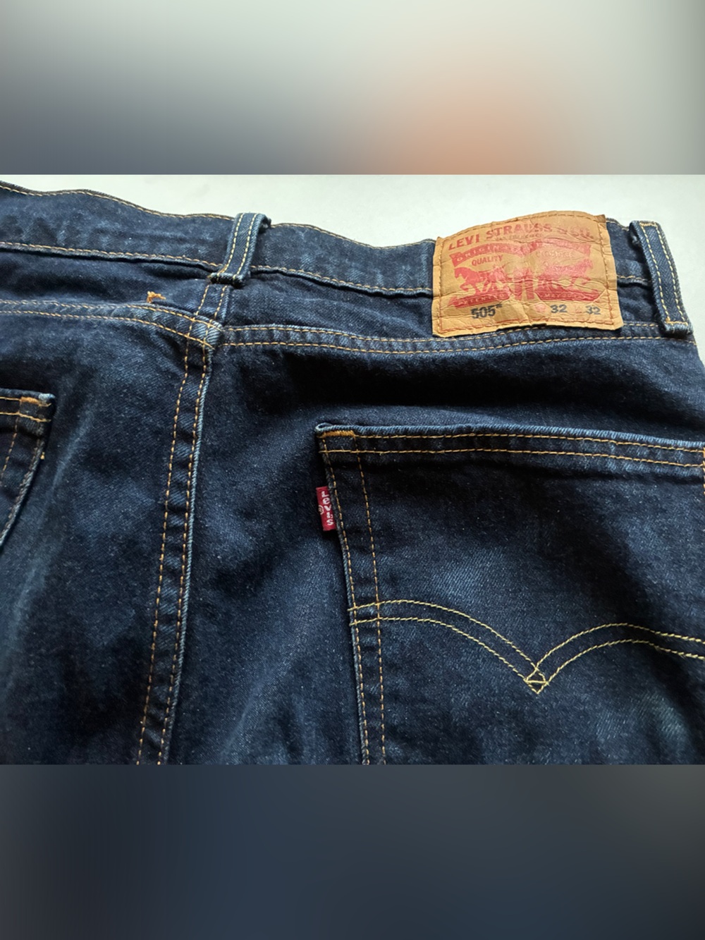 Levi's Men's Indigo Straight-Leg Jeans